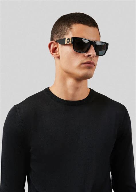 square & rectangle versace sunglasses for men|square official site.